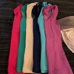 Body central tank tops (six total)